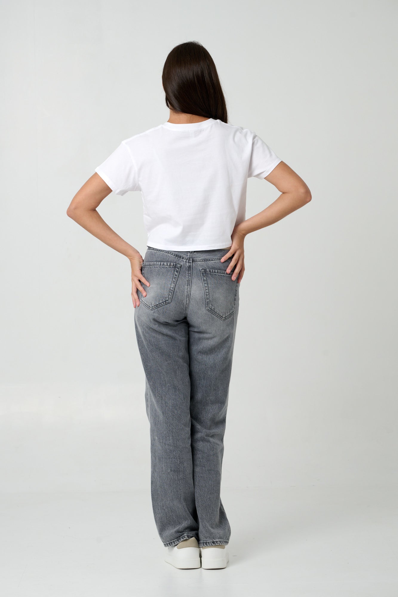 MAISAN SIDQ Camisa Blanca Mujer