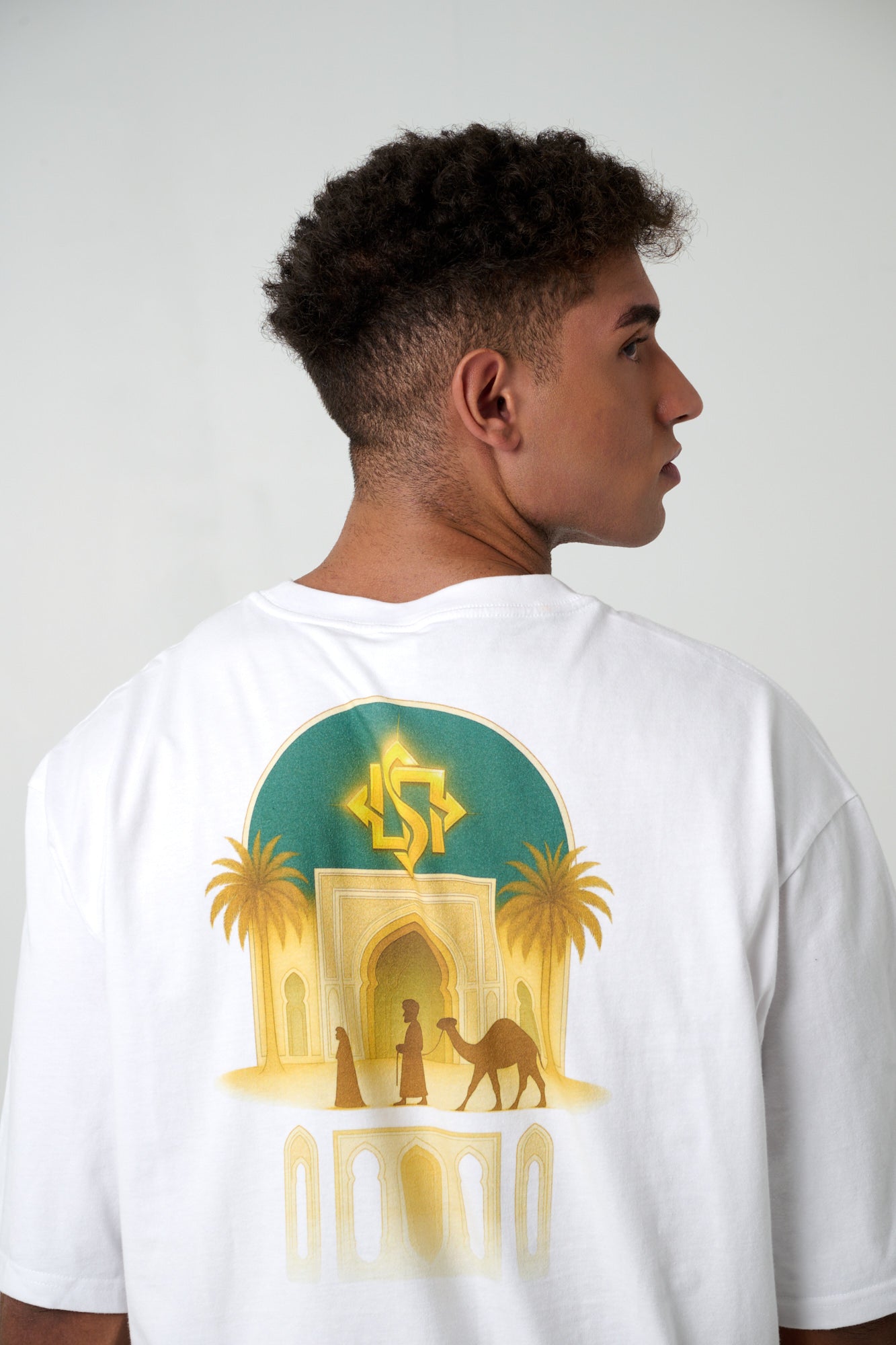 Camisa Blanca Piseñada Por SIDQ