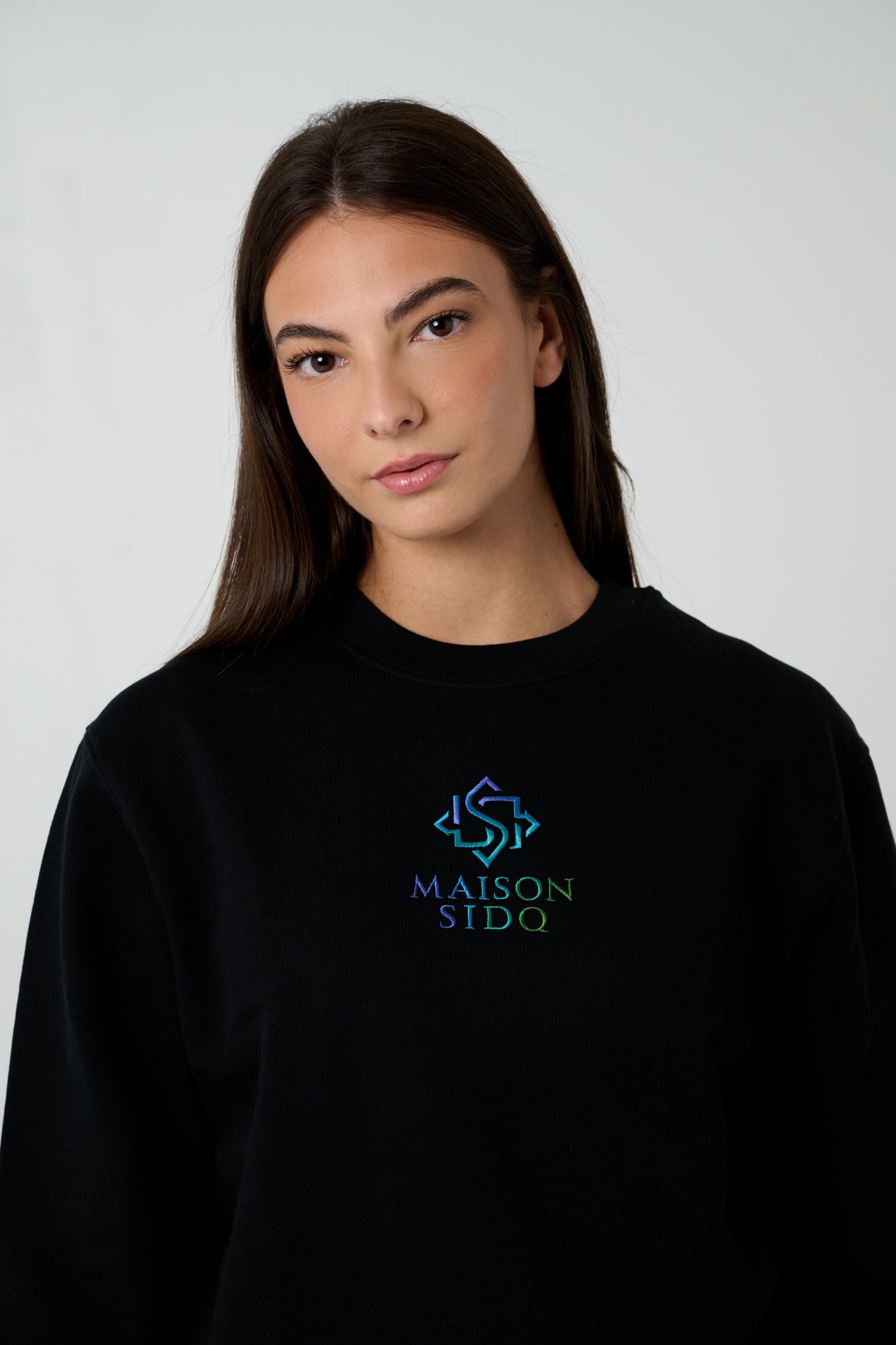 MAISAN SIDQ Suéter Negro